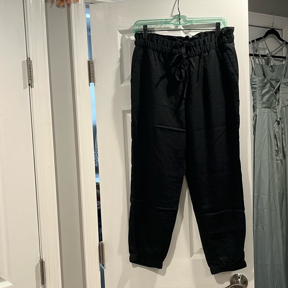 banana republic drawstring joggers